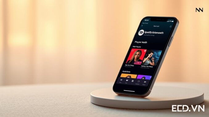 tăng người nghe hằng tháng spotify